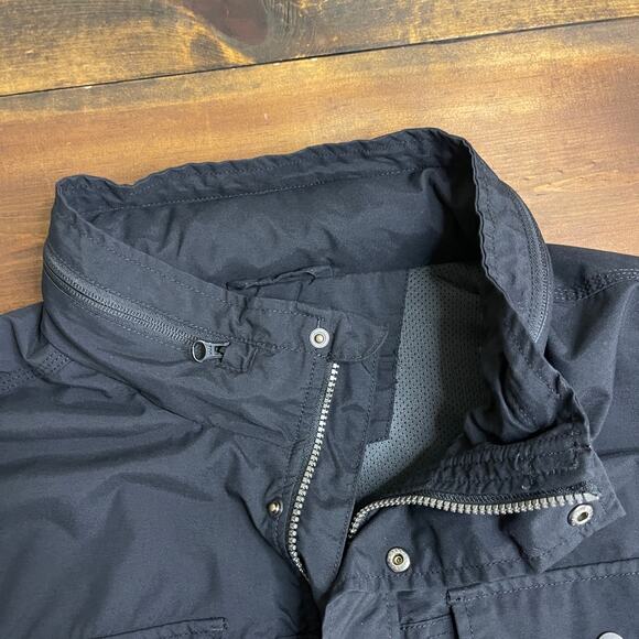 Carhartt Rain Defender Black Hooded Jacket Utility Coat Men's 2XL 103126 001 - Picture 5 of 14